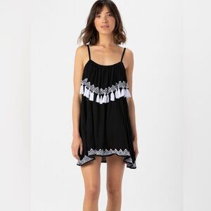 Tiare Hawaii Holter Mini Dress Swim Cover-Up Womens Size O/S